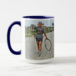 Tour de France 1928 Verongelukte Italiaan Giusto C Mok