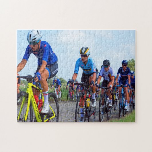 Tour de France Bicycle Race Jigzaag Puzzle Legpuzzel (Horizontaal)