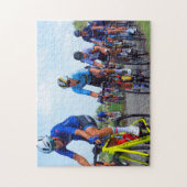 Tour de France Bicycle Race Jigzaag Puzzle Legpuzzel (Verticaal)