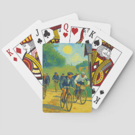 Tour de France Eerste Race 1903 van Gogh Redux Pokerkaarten