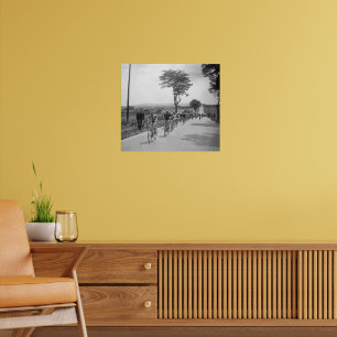 Tour de France Fase 1 Francois Faillu leidt voor Poster