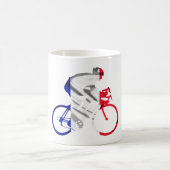 Tour de france-fietser koffiemok (Center)