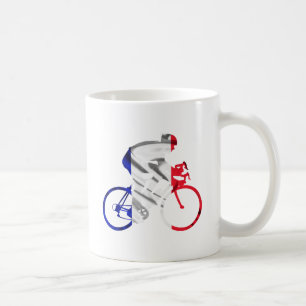 Tour de france-fietser koffiemok