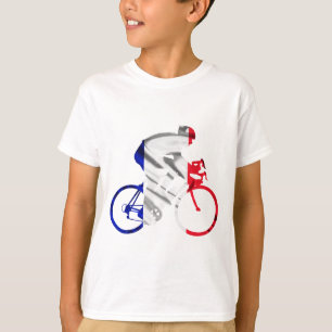 Tour de france-fietser t-shirt