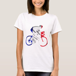 Tour de france-fietser t-shirt
