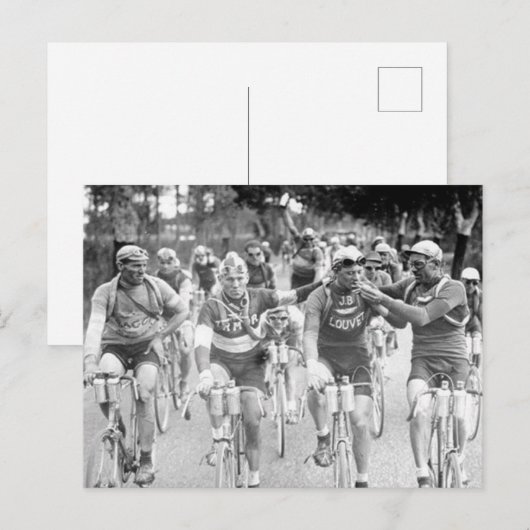 Tour De France jaren 20 Briefkaart (Voorkant / Achterkant)