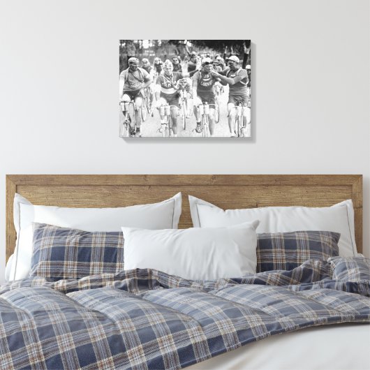Tour De France jaren 20 Canvas Afdruk (Insitu (Slaapkamer))