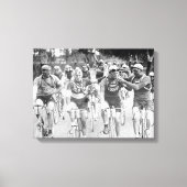 Tour De France jaren 20 Canvas Afdruk (Voorkant)
