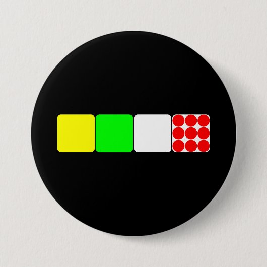 Tour de France Jerseys 2 zwarte Buttonnen Ronde Button 7,6 Cm (Voorkant)