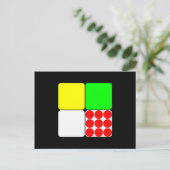 Tour de France Jerseys 3 Black Briefkaart (Staand voorkant)