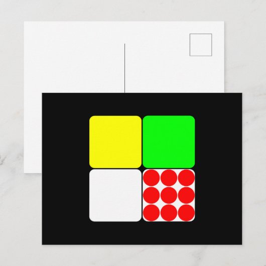 Tour de France Jerseys 3 Black Briefkaart (Voorkant / Achterkant)