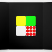 Tour de France Jerseys 3 Black Drieluik Aankondiging (Binnenkant midden)