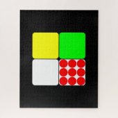 Tour de France Jerseys 3 Black Legpuzzel (Verticaal)