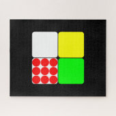 Tour de France Jerseys 3 Black Legpuzzel (Horizontaal)