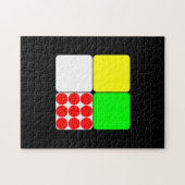 Tour de France Jerseys 3 Black Legpuzzel (Horizontaal)