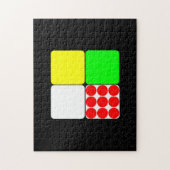 Tour de France Jerseys 3 Black Legpuzzel (Verticaal)