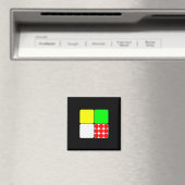 Tour de France Jerseys 3 Black Magneet (Insitu (Vaatwasser))