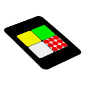 Tour de France Jerseys 3 Black Magneet (Rechterzijde)