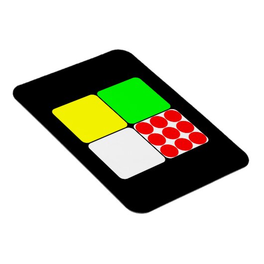 Tour de France Jerseys 3 Black Magneet (Rechterzijde)