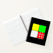 Tour de France Jerseys 3 Black Notitieboek (Binnen)