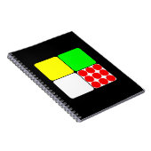 Tour de France Jerseys 3 Black Notitieboek (Rechterzijde)