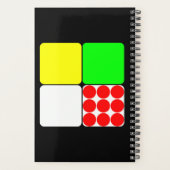 Tour de France Jerseys 3 Black Planner (Achterkant)