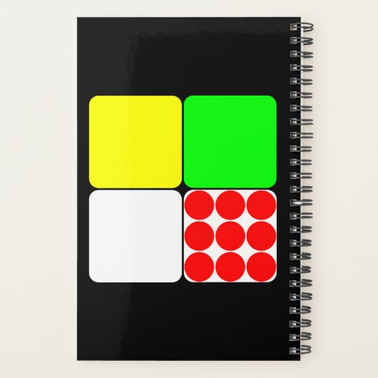 Tour de France Jerseys 3 Black Planner (Achterkant)