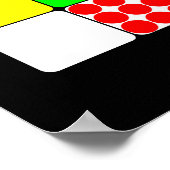 Tour de France Jerseys 3 Black Poster (Hoek)