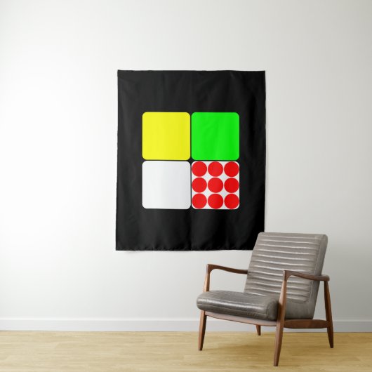 Tour de France Jerseys 3 Black Wandkleed (In situ)