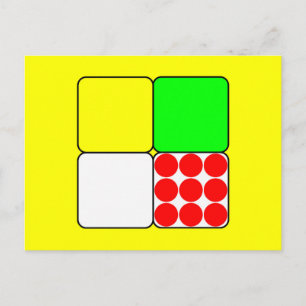 Tour de France Jerseys 3 Yellow Briefkaart