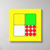 Tour de France Jerseys 3 Yellow Canvas Afdruk (Voorkant)