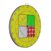 Tour de France Jerseys 3 Yellow Dartbord (Voorkant Links)