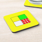 Tour de France Jerseys 3 Yellow Drankjes Onderzetter (Linkerzijde)