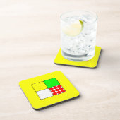 Tour de France Jerseys 3 Yellow Drankjes Onderzetter (Rechterzijde)