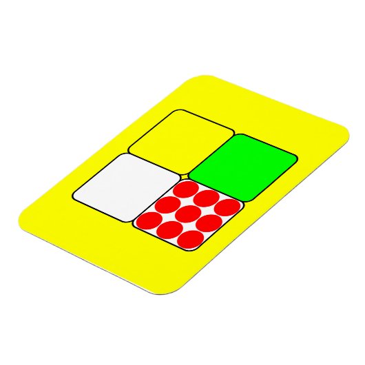 Tour de France Jerseys 3 Yellow Magneet (Linkerzijde)