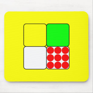 Tour de France Jerseys 3 Yellow Muismat