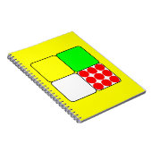 Tour de France Jerseys 3 Yellow Notitieboek (Rechterzijde)