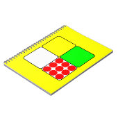 Tour de France Jerseys 3 Yellow Notitieboek (Linkerzijde)