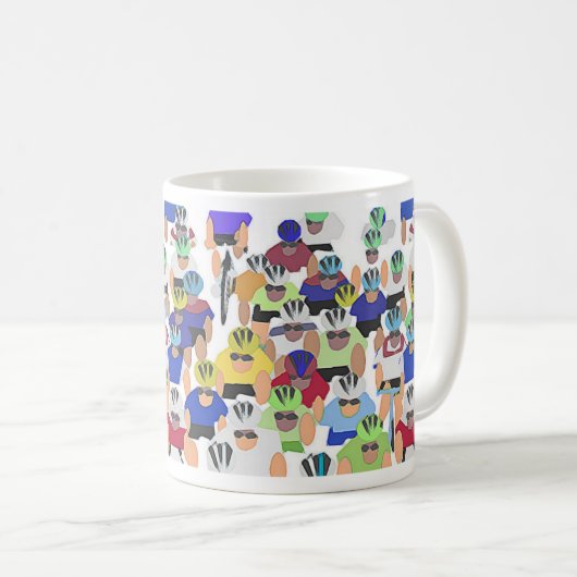 Tour de France mok (Voorkant rechts)