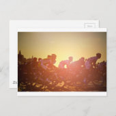 Tour De France Sunset Briefkaart (Voorkant / Achterkant)