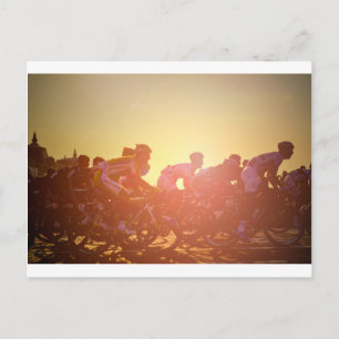 Tour De France Sunset Briefkaart