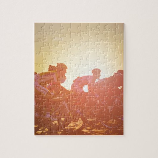 Tour De France Sunset Legpuzzel (Verticaal)