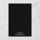 Tour de France Truien 3 Zwart Informatiekaartje (Achterkant)