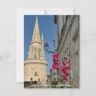 Tour de La Lanterne, La Rochelle, Frankrijk Briefkaart