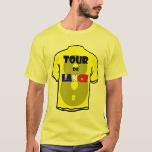Tour de Lance 8 keer per winnaar France Tour T-shirt