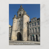 Tour de l'Horloge, La Rochelle, Frankrijk Briefkaart (Voorkant)