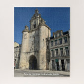 Tour de l'Horloge, La Rochelle, Frankrijk Legpuzzel (Verticaal)