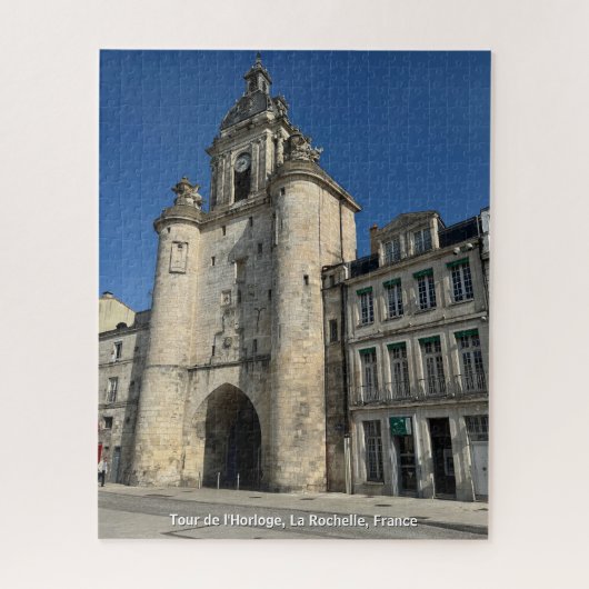 Tour de l'Horloge, La Rochelle, Frankrijk Legpuzzel (Verticaal)