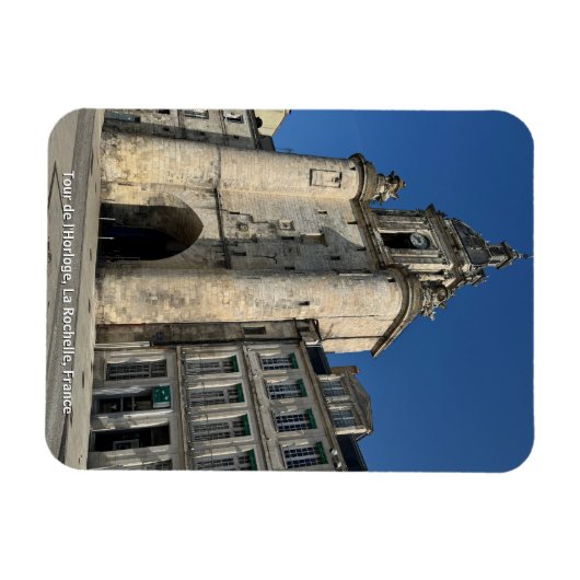 Tour de l'Horloge, La Rochelle, Frankrijk Magneet (Horizontaal)