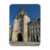 Tour de l'Horloge, La Rochelle, Frankrijk Magneet (Verticaal)